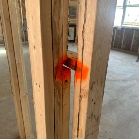 Unfortunately these are the types of framing issues we uncover on new construction daily.