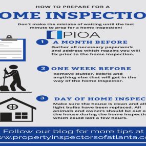 How to prepare for a home inspection.