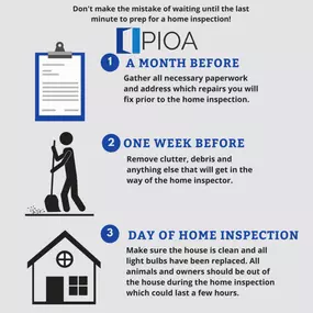 How to prepare for a home inspection.