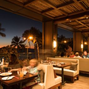 Morimoto Asia Waikiki Ocean Front Lanai Dining