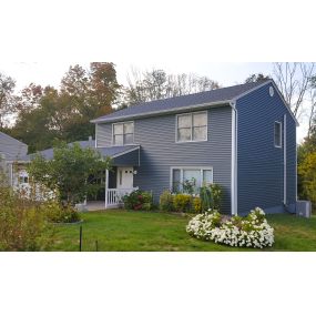 New vinyl siding replacement