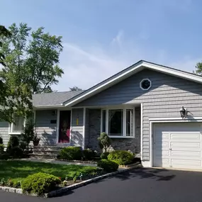 New vinyl siding replacement