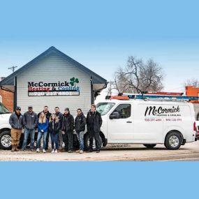 Some of our Heating and Cooling team members!