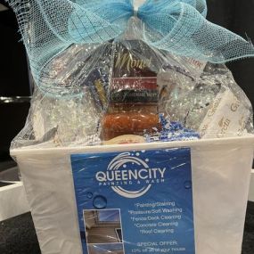 Take advantage of our Buffalo home show house washing deal! Get on our schedule today for the month of April, May, or June and get entered to win a wine gift basket or cutco knife!