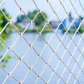 Stainless steel cable mesh manufactured in the USA by Carl Stahl DecorCable.