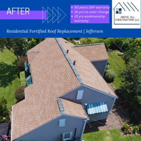 Fortified roof installation