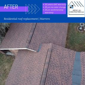 Shingle roof replacement