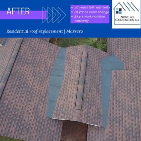 Shingle roof replacement