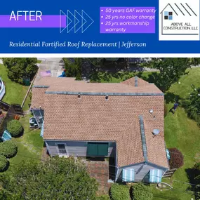 Fortified roof installation