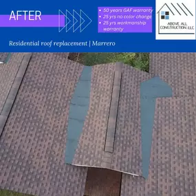 Shingle roof replacement