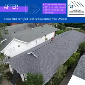 fortified roof installation