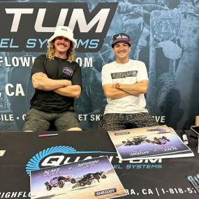 QFS team Blake Wilkey and Anthony West at our 2023 S4 booth