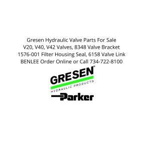 Gresen Hydraulic Valve parts for sale