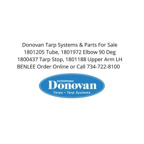 Donovan tarp systems and parts for sale