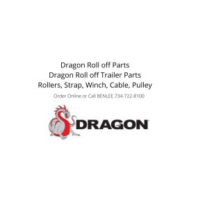 Dragon roll-off truck and roll-off trailer parts