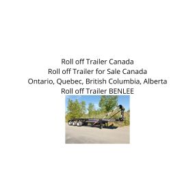 Roll-off trailer for Canada, by BENLEE