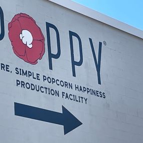 A fun exterior vinyl job for our friends at POPPY!!