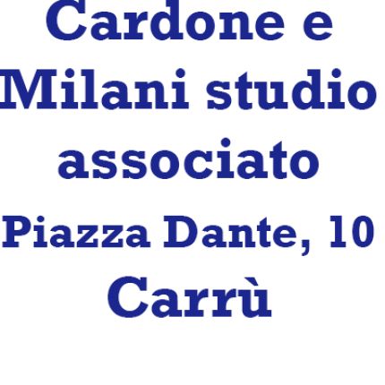 Logotyp från Cardone e Milani Studio Associato