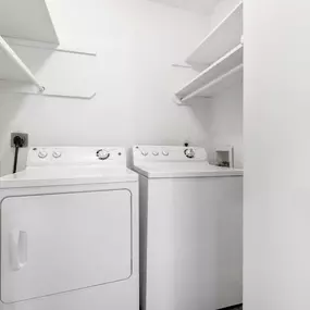 Laundry Room With Full-Size Washer & Dryer