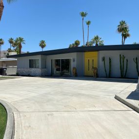 Post Modern exterior repaint in Palm Springs