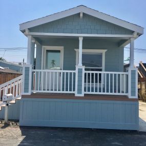 Exterior color change on this Huntington Beach Cottage