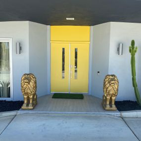 Front door paint makes a great look