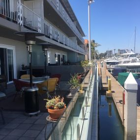 Exterior Repaint Moana Apartments in Newport Beach