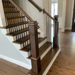 Staircase Renovation in Roswell, GA