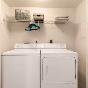 Full-Size Washer & Dryer