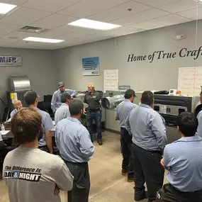 Day & Night team attending intensive airflow training, guaranteeing quality service for each and every one of our valued customers.