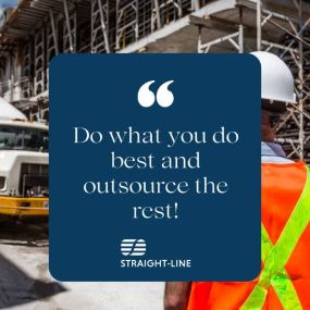 Do what you do best and outsource the rest! From payroll to commercial insurance and PEO, Straight-Line is here to help your small business succeed. Let us handle the details so you can focus on growth! www.straightlinellc.com