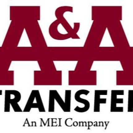 Logo van A&A Transfer, an MEI Company