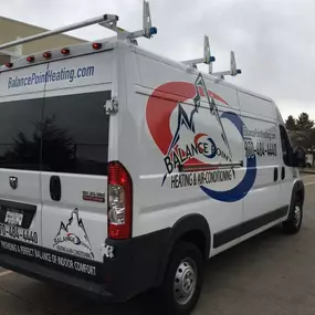 Balance Point Heating, Cooling & Plumbing Van