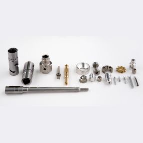 Samples of manufactured parts.