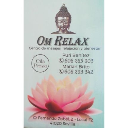 Logo da Om Relax