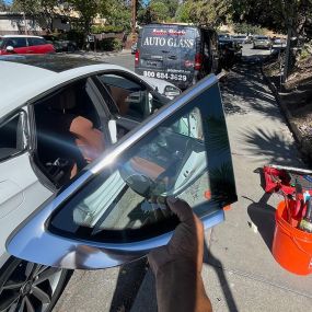 2021 Audi A5 Quarter Glass Replacement and Front Right Door Glass Replacement