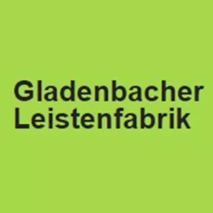 Logotyp från Gladenbacher Leistenfabrik GmbH & Co. KG