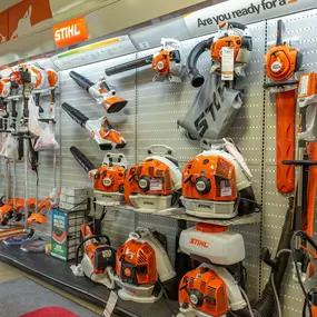 Russo fort wayne interior showroom stihl equipment