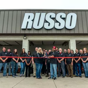 Russo fort wayne exterior ribbon cutting