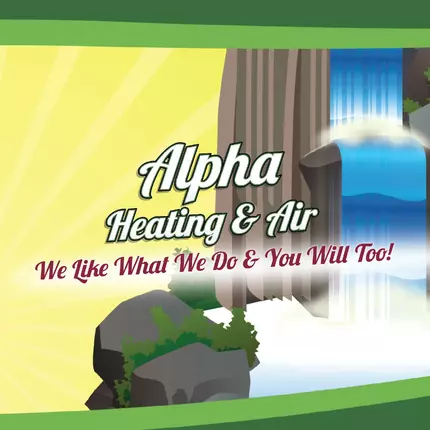 Logo fra Alpha Heating & Air