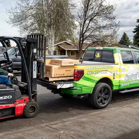 Every project starts with preparation and pride. The Central Oregon Heating, Cooling, Plumbing & Electrical crew getting ready to serve another Bend household.