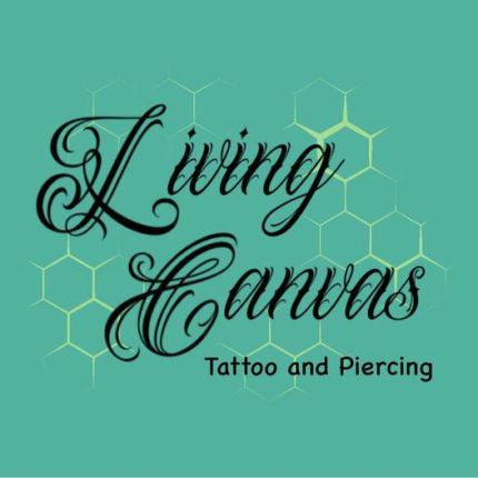 Logo fra Living Canvas Tattoo and Piercing