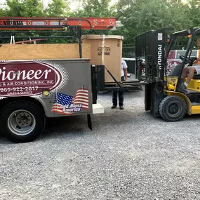 Pioneer Heating, Cooling, Plumbing and Electrical offloading