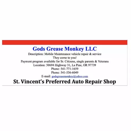 Logo von Gods Grease Monkey