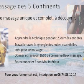 Bild von Douce Energie des Mains - Formatrice Thérapie holistique et en Massage 5 Continents, Thérapeute énergéticienne