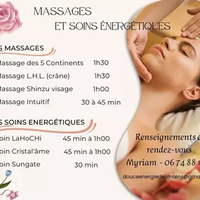 Bild von Centre de formation Massage et Soins Énergétiques, Thérapeute holistique - Douce énergie des Mains