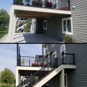 Ace Handyman Services Minnetonka Deck Stair Installation