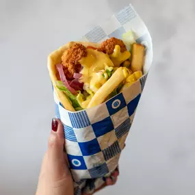 Fried Chicken Gyro