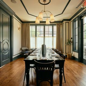 Private dining room in Oxford, Mississippi