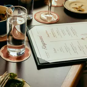 Table spread at Kingswood Restaurant